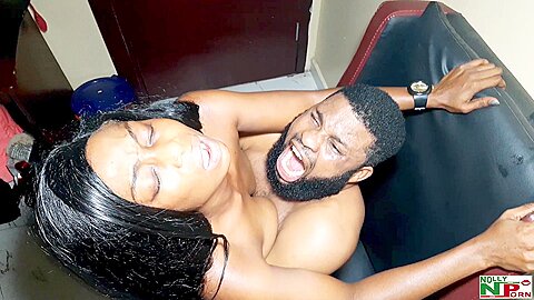 African Milf Pussy Welcomes Krissyjoh S Big Dick On Chair With Passionate Sex – Teaser Video