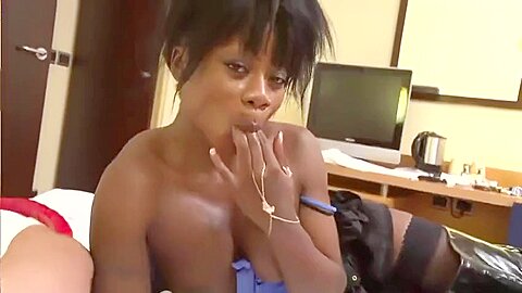 French Ebony Milf