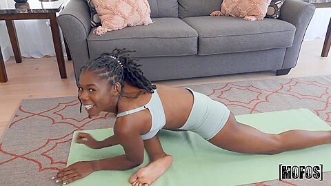 Amoral Ebony Teen 18+ Breathtaking Adult