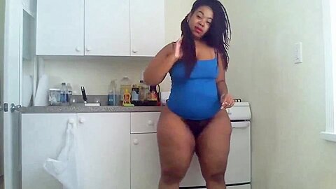 Black Step mom With Huge Ass Solo Video